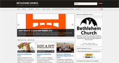 Desktop Screenshot of bethlehemchurchgr.org